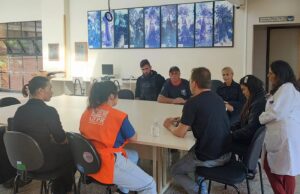 Reuniao de trabalho com tercerizados